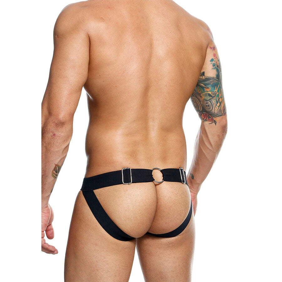 MOB - DNGEON BLACK CHAIN JOCKSTRAP EEN MAAT