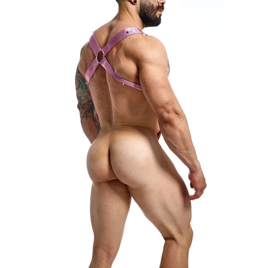 MOB - DNGEON CROSSED PENIS HARNESS ÉÉN MAAT