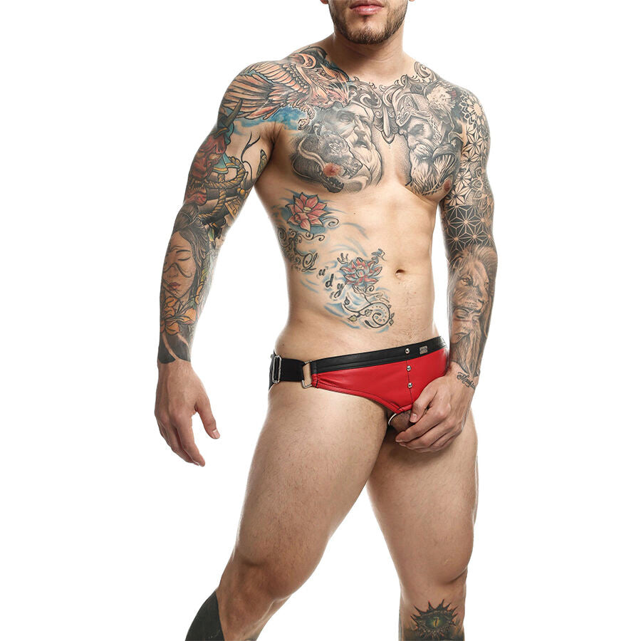 MOB - DNGEON JOCKSTRAP RODE PIEMELRING EEN MAAT