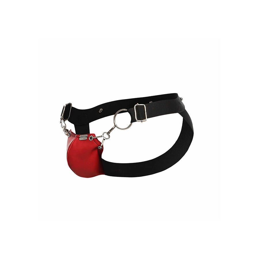 MOB - DNGEON SNAP JOCKSTRAP ROOD ÉÉN MAAT