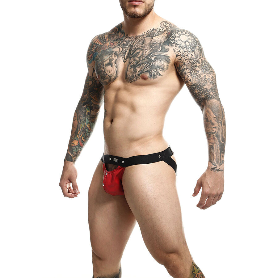 MOB - DNGEON JOCKSTRAP ATHLETE ROOD EEN MAAT