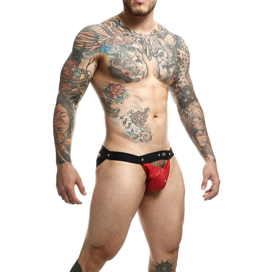 MOB - DNGEON JOCKSTRAP ATHLETE ROOD EEN MAAT