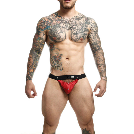 MOB - DNGEON JOCKSTRAP ATHLETE ROOD EEN MAAT