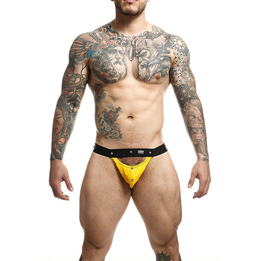 MOB - DNGEON JOCKSTRAP YELLOW SPORTSMAN ÉÉN MAAT