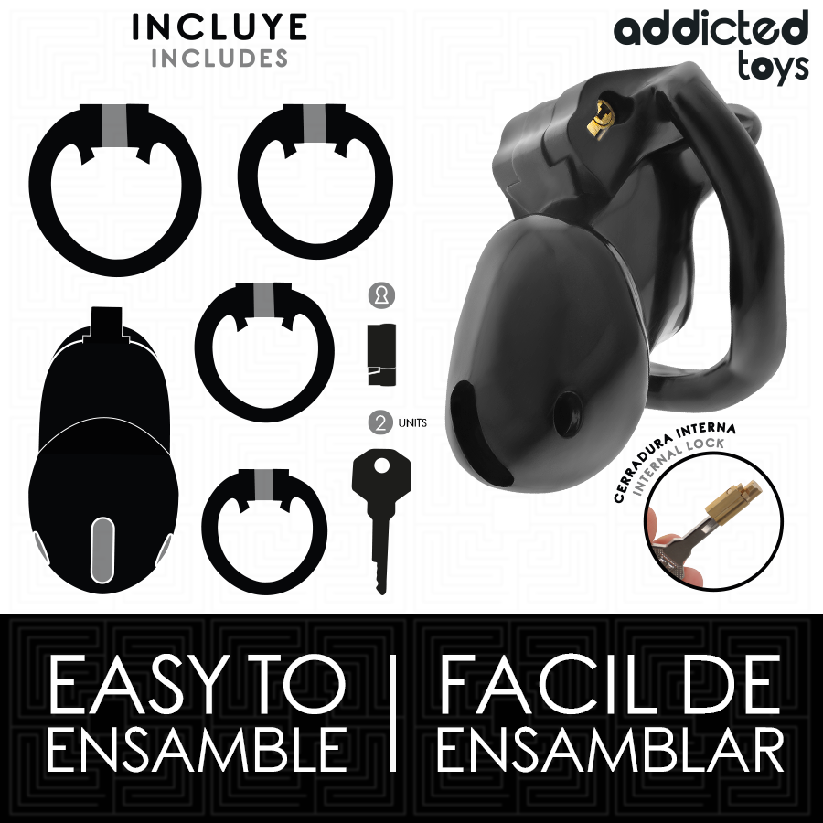 ADDICTED TOYS LOCKED - MINDNIGHT CELL KOKER KOOI MAAT S