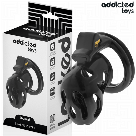 ADDICTED TOYS LOCKED - VERZEGELDE CRYPT PENISKooi 8 CM