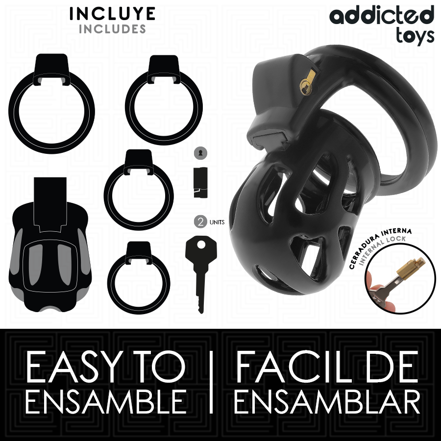 ADDICTED TOYS GESLOTEN - STILLE PENISKooi 7,5 CM