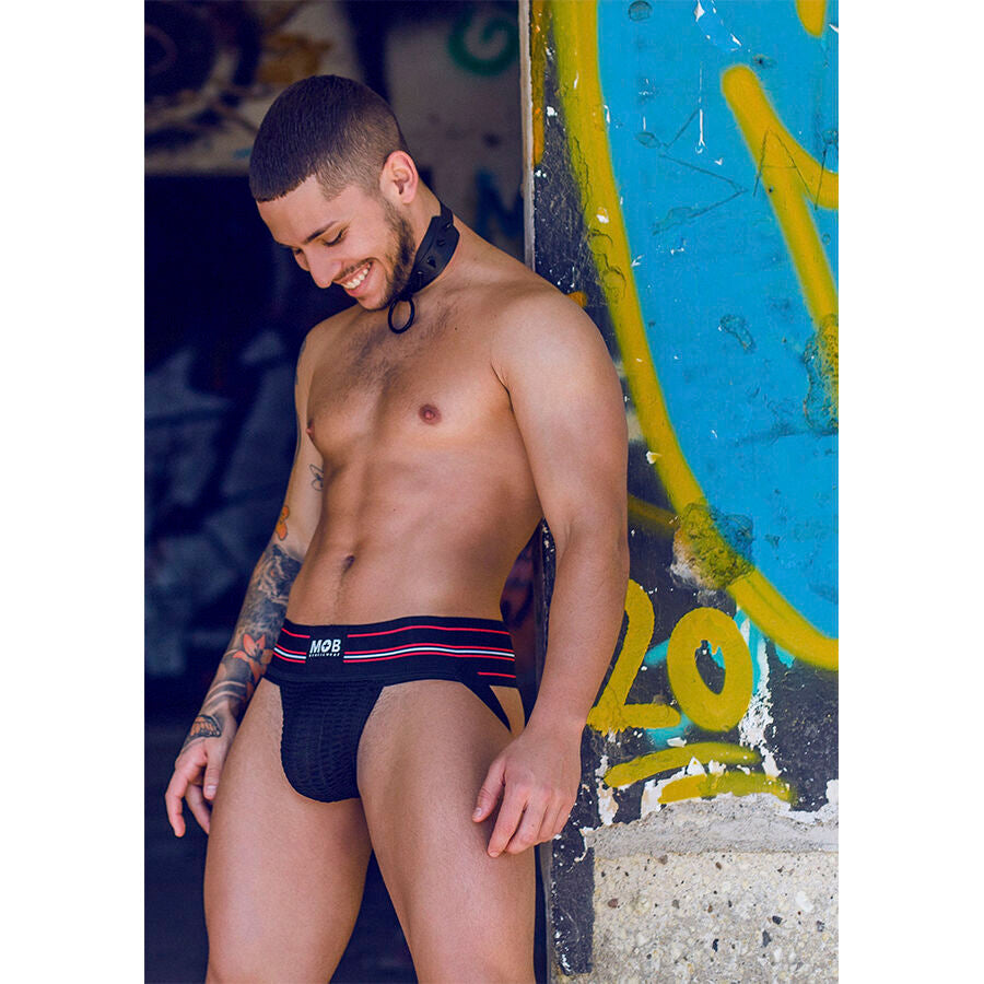 MOB - CLASSIC BLACK THONG SIZE XL