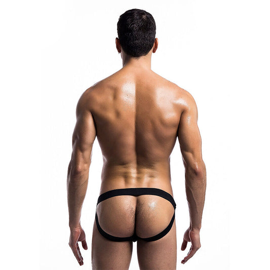 MOB - FETISH JOCKSTRAP SWIMSUIT BLACK SIZE L