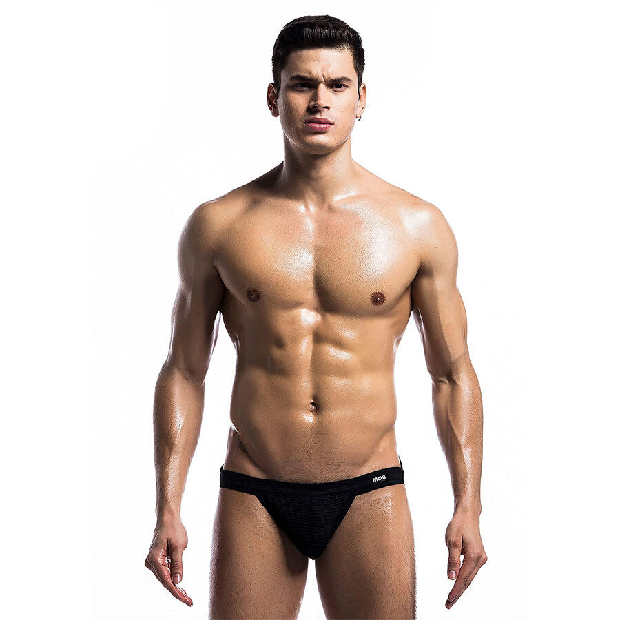 MOB - FETISH JOCKSTRAP ZWEMBROEK ZWART MAAT S