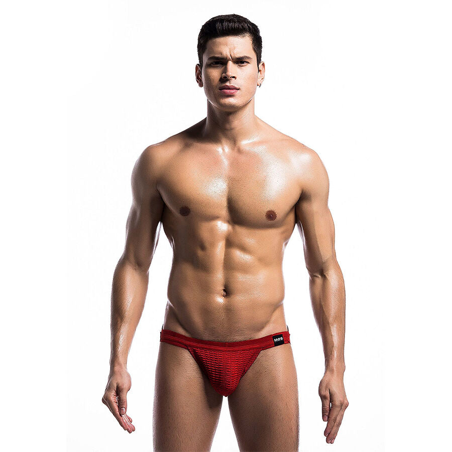 MOB - RED FETISH JOCKSTRAP ZWEMBROEK MAAT M