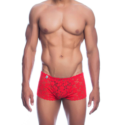 MOB - RODE KANTEN BOXER MAAT S/M