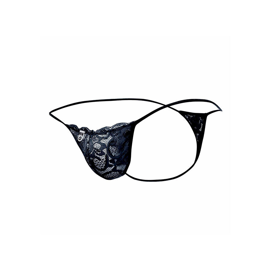 MOB - ZWARTE KANTEN STRING MAAT S/M