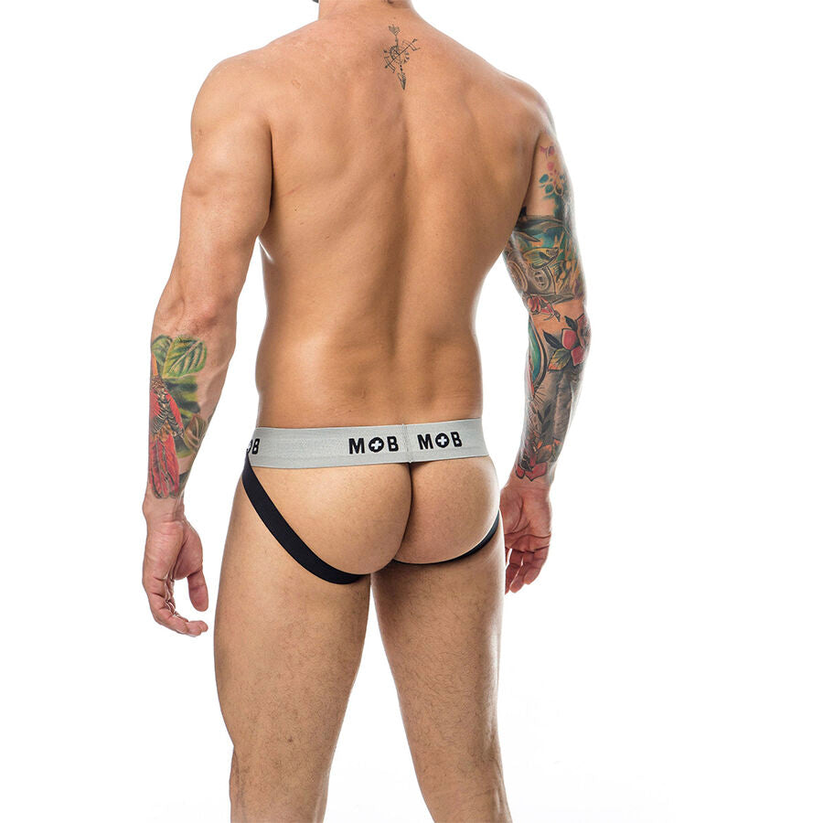 MOB - CLASSIC STRIPE WHITE JOCK MAAT L