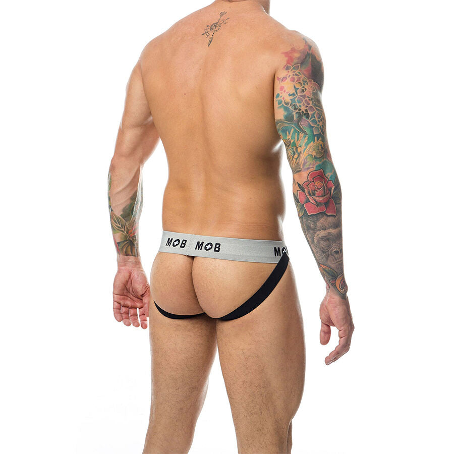 MOB - CLASSIC STRIPE WHITE JOCK MAAT L