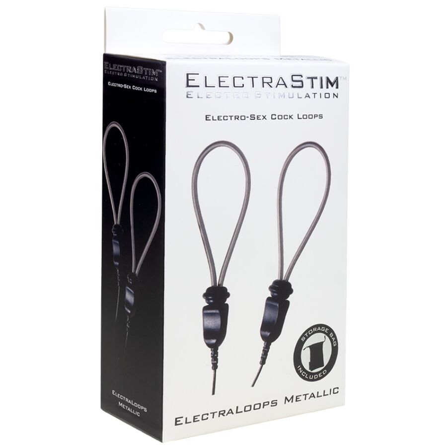 ELECTRASTIM - ELECTRALOOPS E-STIM VERSTELBARE METALEN PENISRINGEN