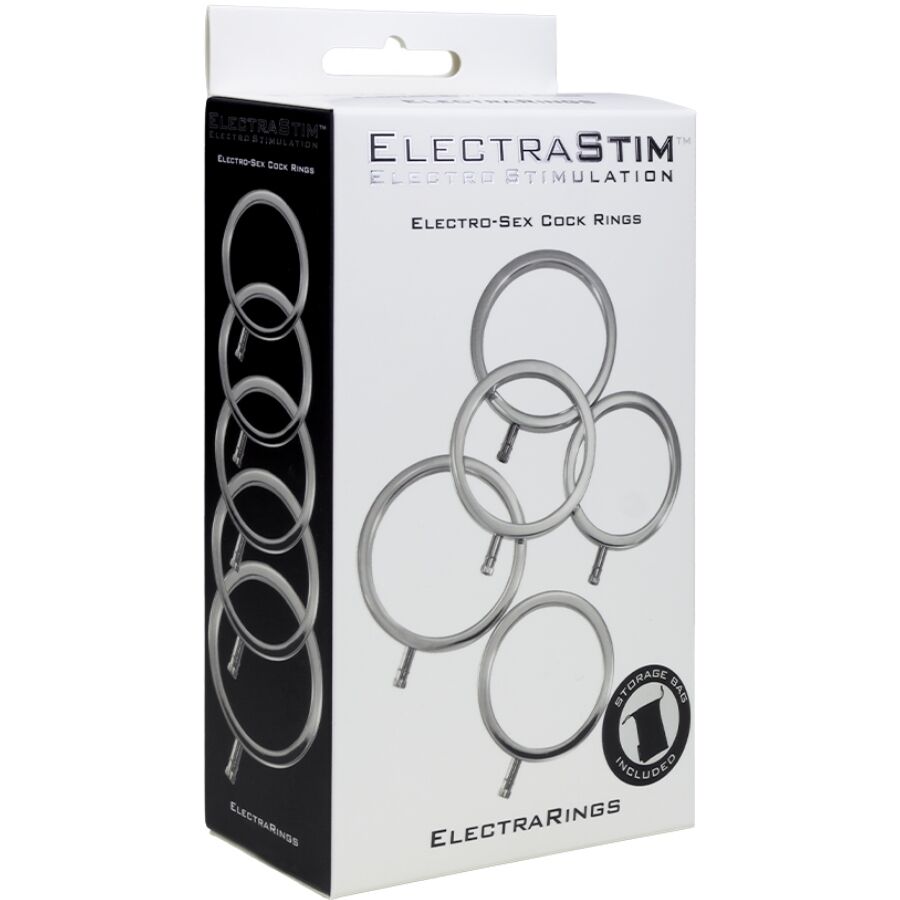 ELECTRASTIM - ELECTRARINGS METALEN PENISRINGEN PAK VAN 5