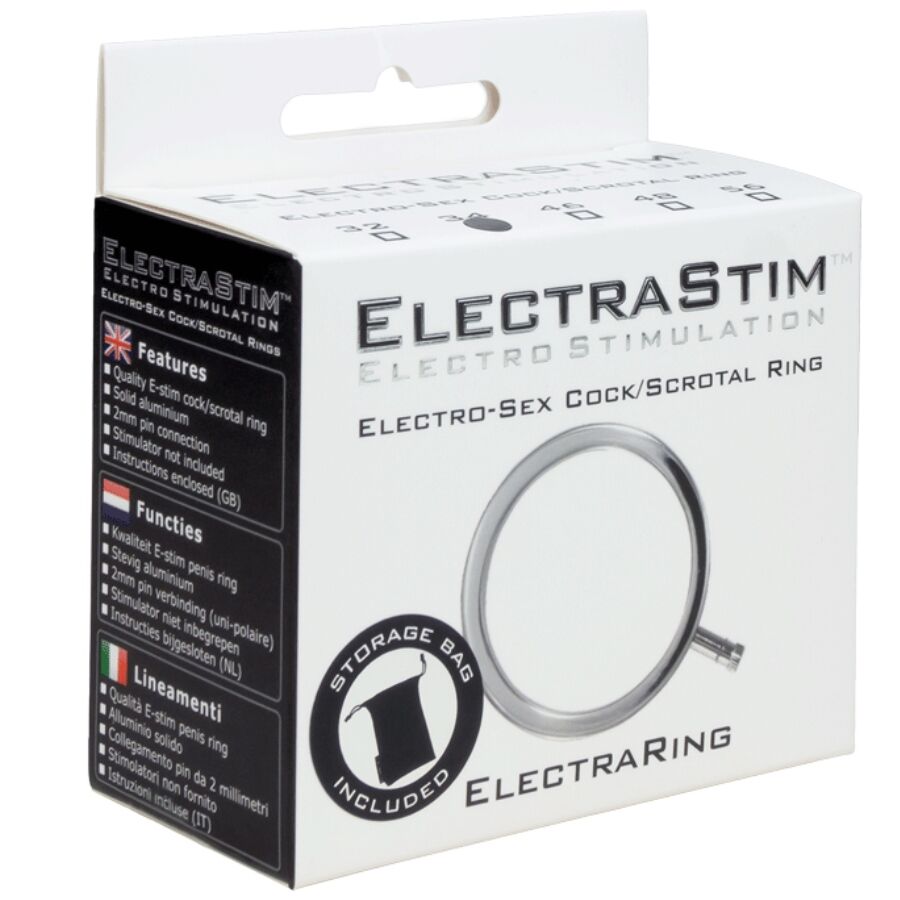 ELECTRASTIM - ELECTRARINGS METALEN PENISRING 32 MM