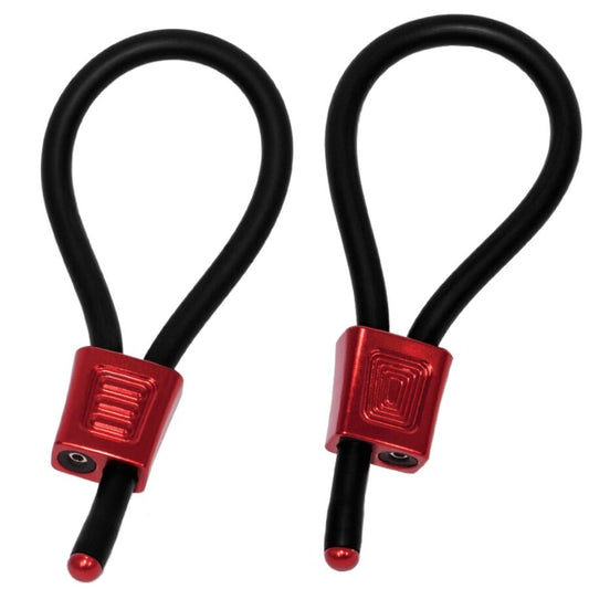 ELECTRASTIM - PRESTIGE ELECTRA LOOPS VERSTELBARE PIEMELRINGEN ROOD