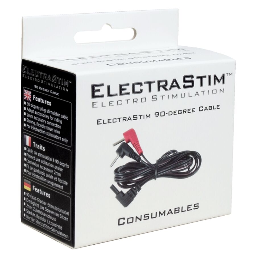 ELECTRASTIM - 90-GRADEN STIMULATOR KABELS