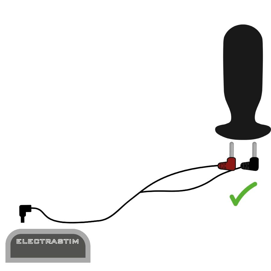 ELECTRASTIM - 90-GRADEN STIMULATOR KABELS