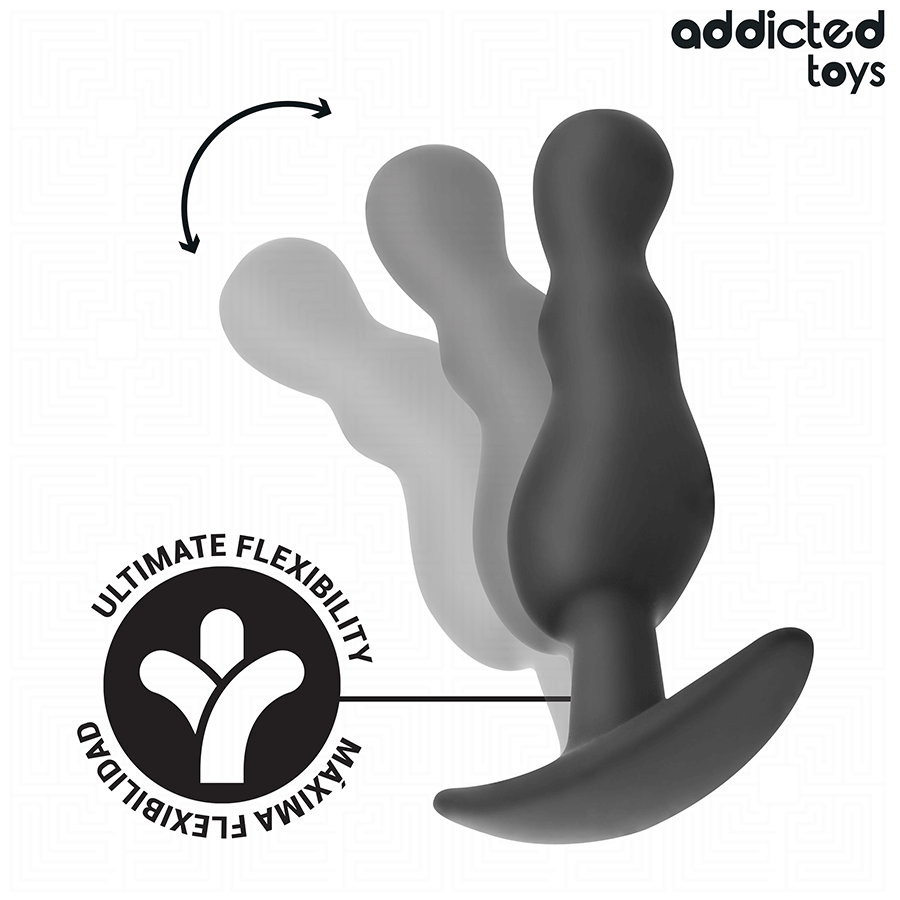 ADDICTED TOYS - SET VAN 3 ANAL PLUG SILICONE MODEL 1