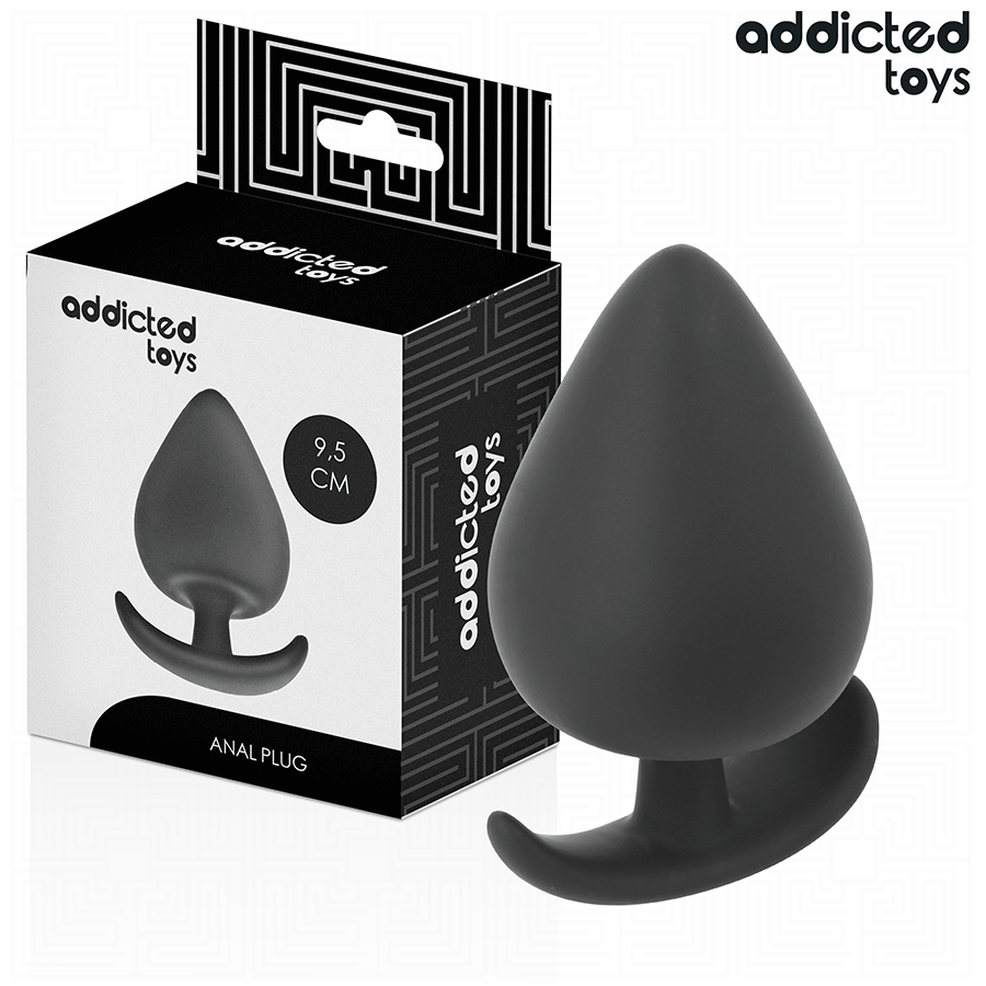 ADDICTED TOYS - ANAALPLUG SILICONE MAAT XL 9,5 CM