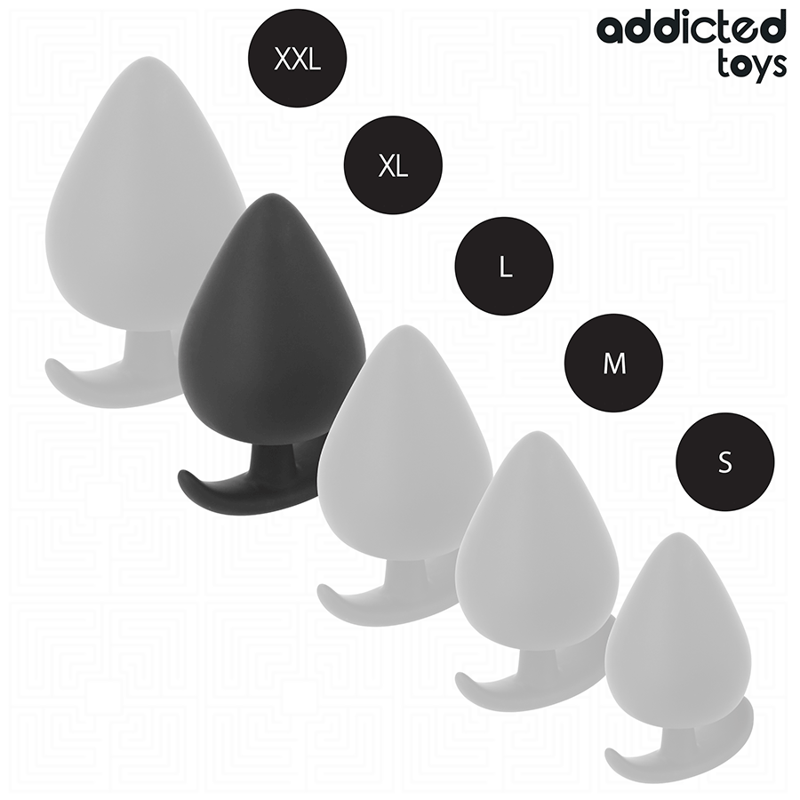 ADDICTED TOYS - ANAALPLUG SILICONE MAAT XL 9,5 CM