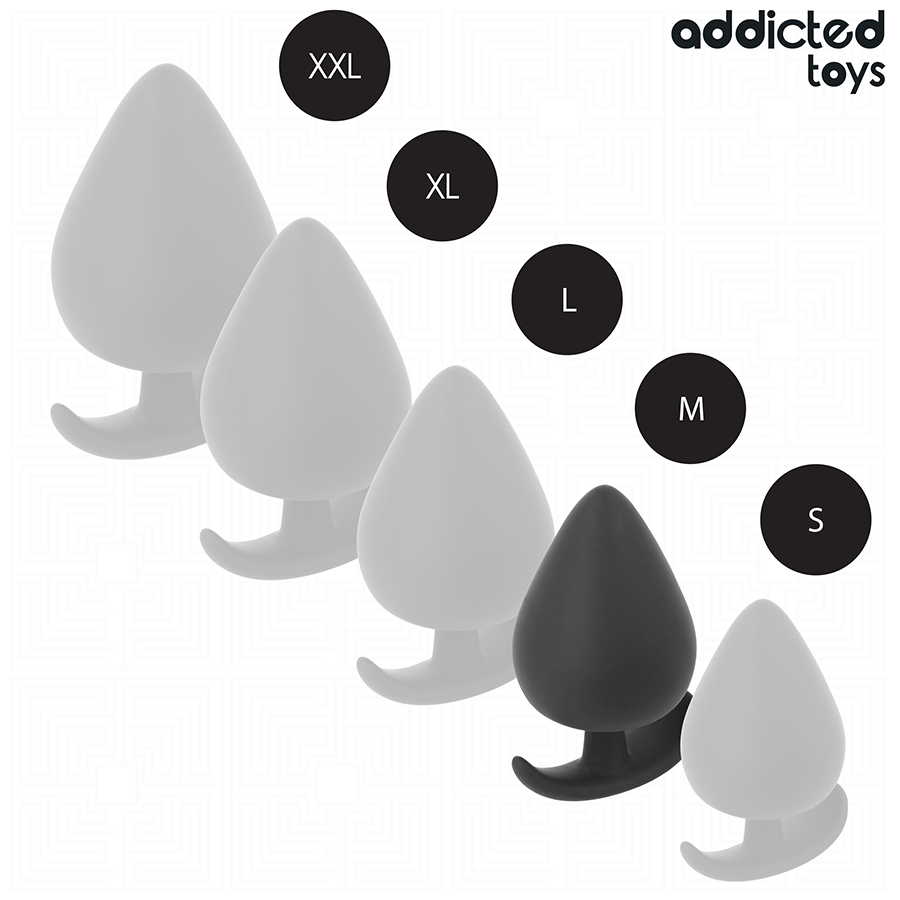 ADDICTED TOYS - ANAL PLUG SILICONE MAAT M 6.6 CM