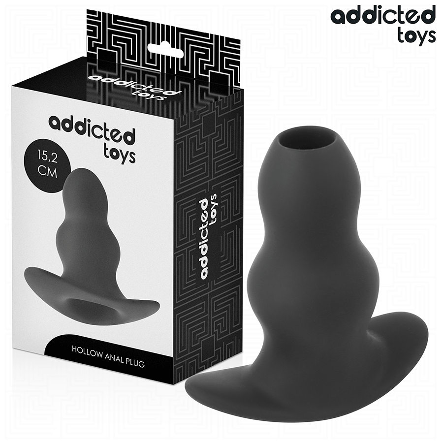 ADDICTED TOYS - HOLLOW ANAL PLUG SILICONE MAAT XXL 15,2 CM