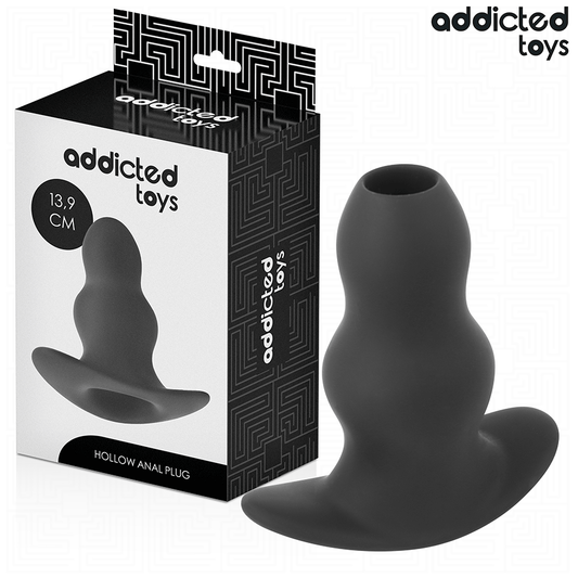 ADDICTED TOYS - HOLLE ANALE PLUG SILICONEN MAAT XL 13,9 CM