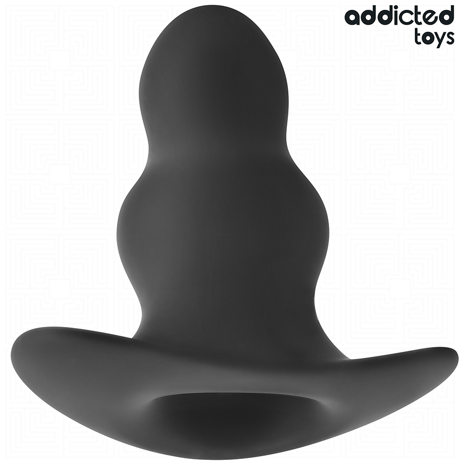 ADDICTED TOYS - HOLLE ANALE PLUG SILICONEN MAAT L 11,1 CM