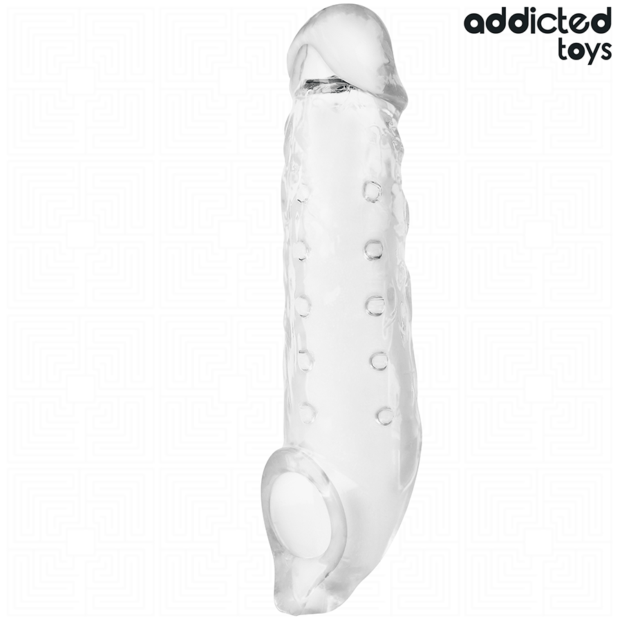 ADDICTED TOYS - TRANSPARANTE PENISHULS MAAT M 27 CM