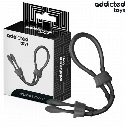 ADDICTED TOYS - VERSTELBARE SILICONEN RING VOOR DE PENIS
