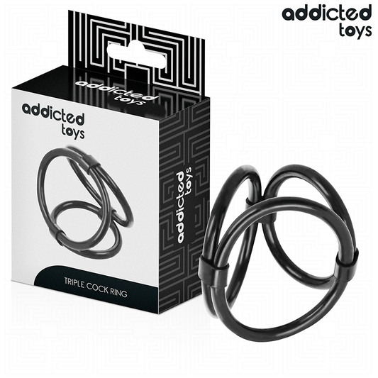 ADDICTED TOYS - DRIEVOUDIGE PENISRING