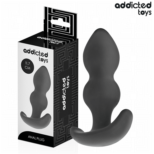 ADDICTED TOYS - ANALPLUG SILICONEN MAAT L 11,7 CM
