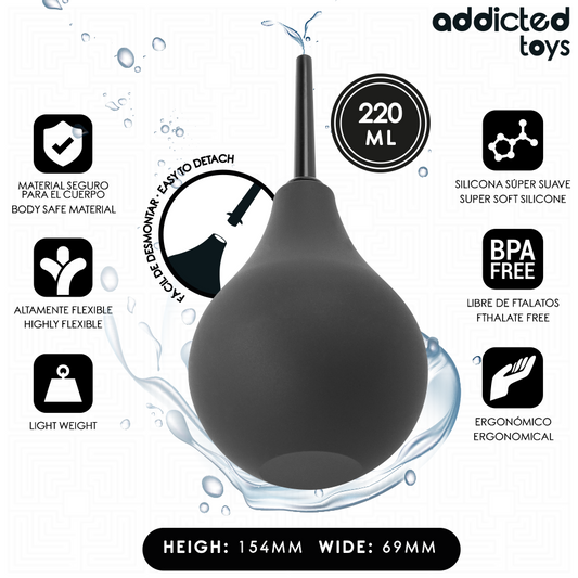 ADDICTED TOYS - REIS ANALE REINIGER MAAT L 220 ML