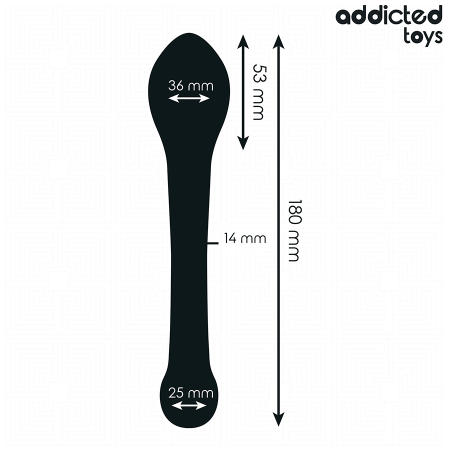ADDICTED TOYS - ANAL STIMULATOR SILICONEN 18 CM