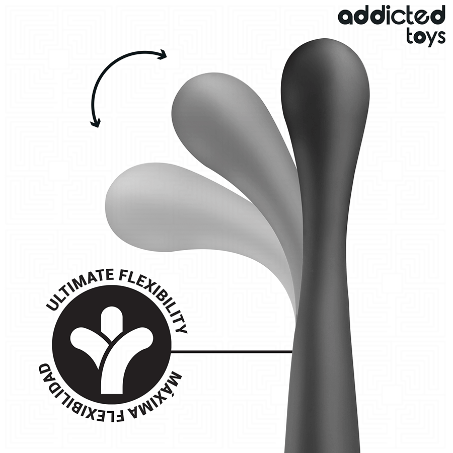 ADDICTED TOYS - DUBBELE ANAAL MASSAGER SILICOON 22,5 CM