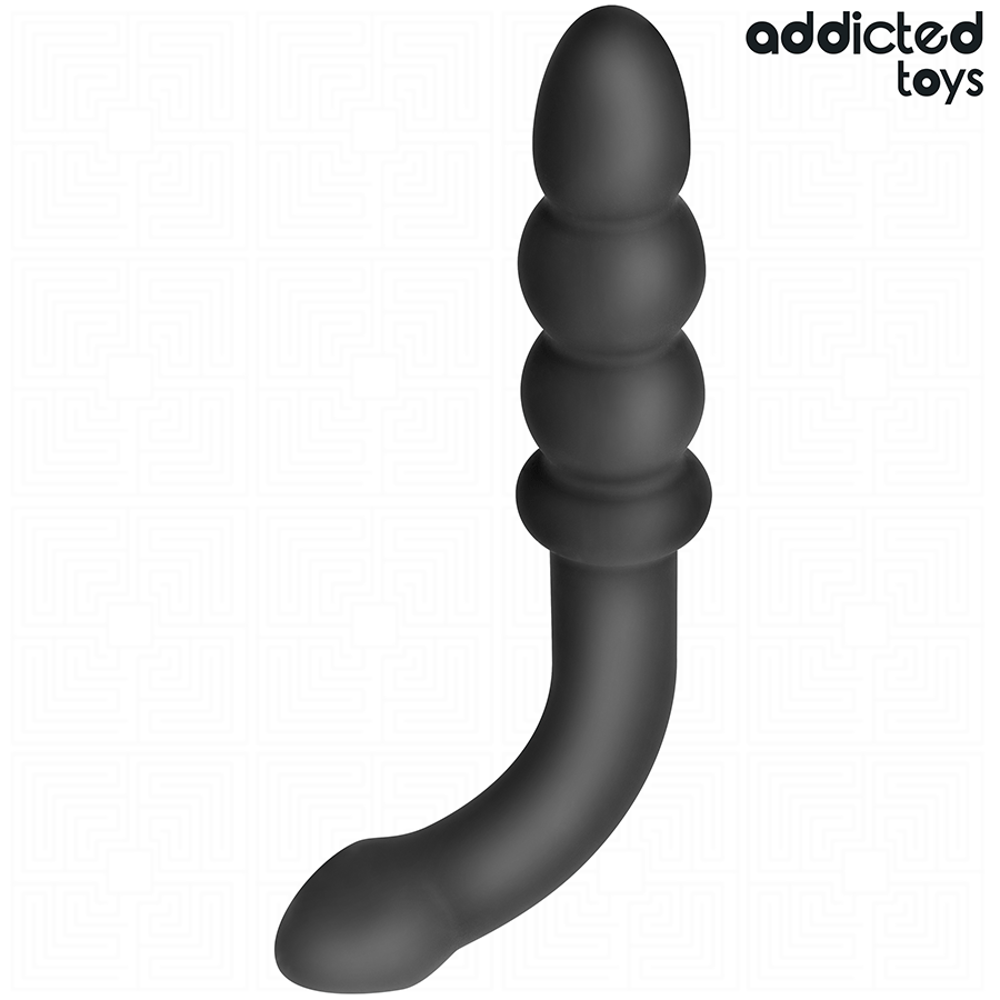 ADDICTED TOYS - DUBBELE ANAAL MASSAGER SILICOON 16,5 CM