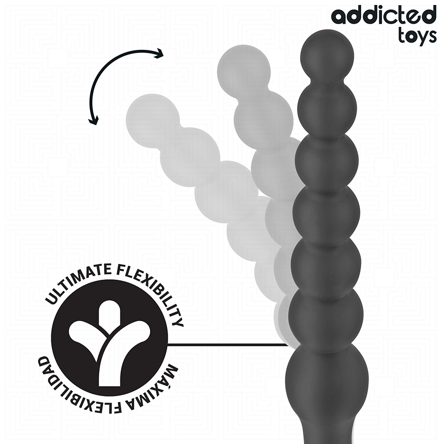 ADDICTED TOYS - DUBBELE ANAAL MASSAGER SILICONE 24 CM
