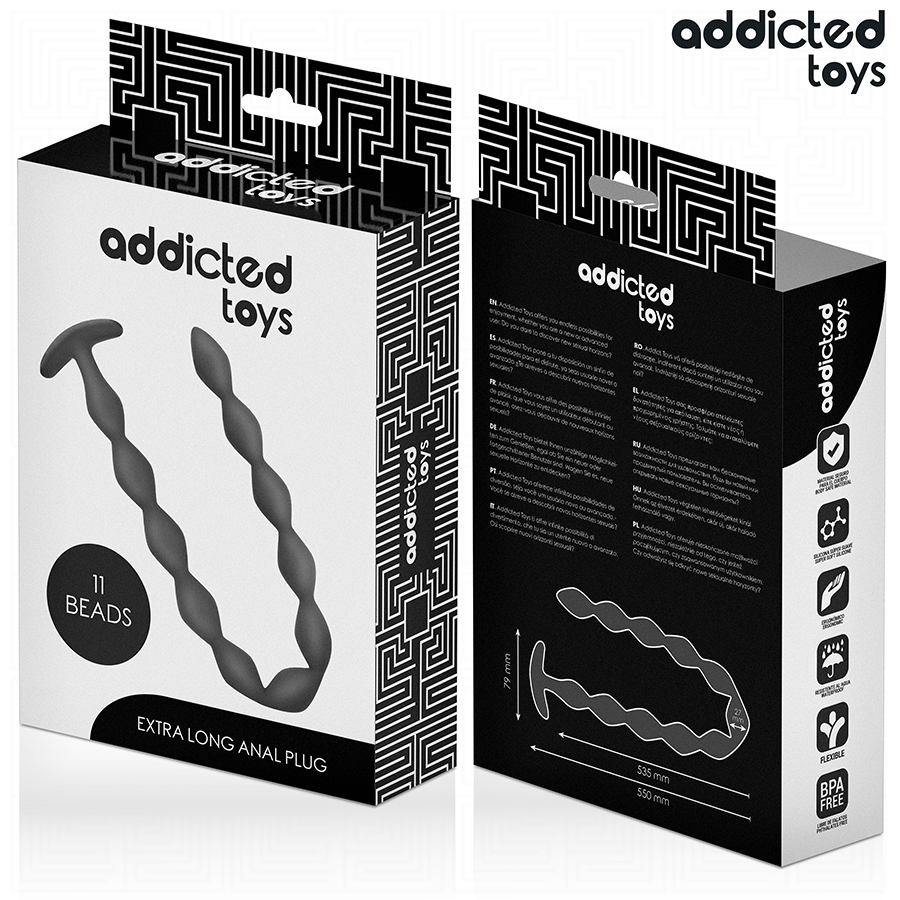 ADDICTED TOYS - EXTRA LANGE SILICONEN ANALE PLUG