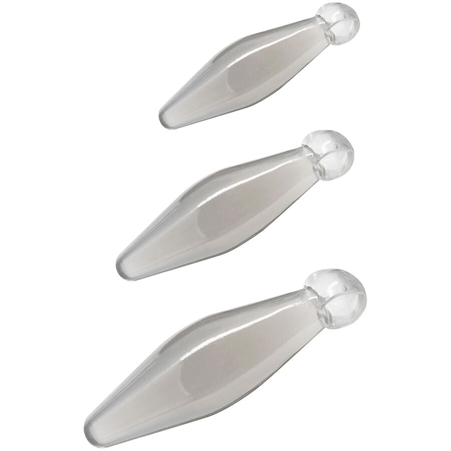 TOYJOY - ANAL PLAY 3-DELIGE TRANSPARANTE VINGER RIMMER