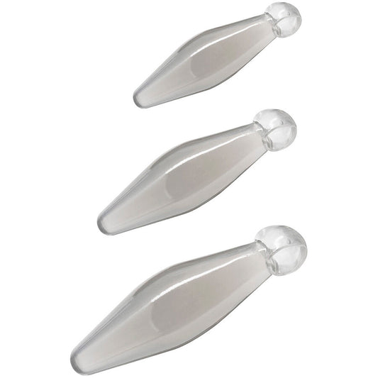 TOYJOY - ANAL PLAY 3-DELIGE TRANSPARANTE VINGER RIMMER