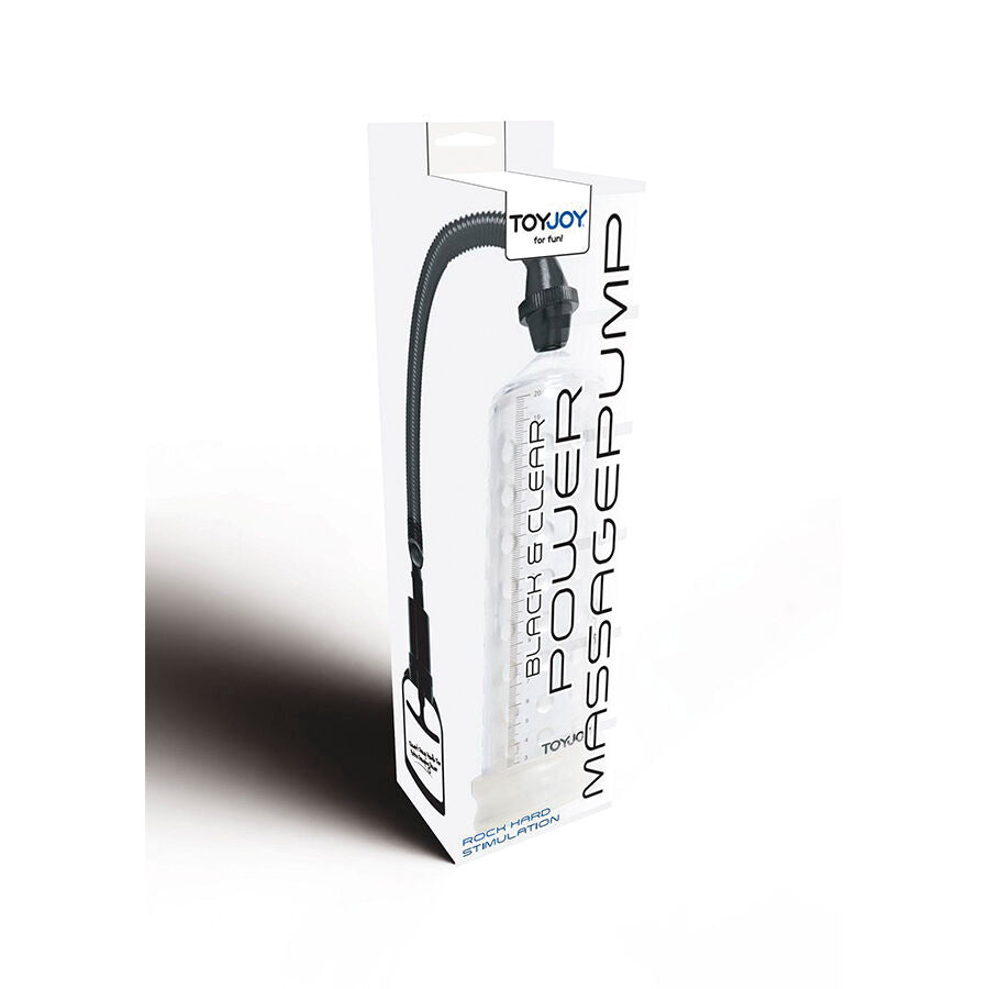TOYJOY - KRACHTIGE MASSEERPOMP MET TRANSPARANTE SLEEVE