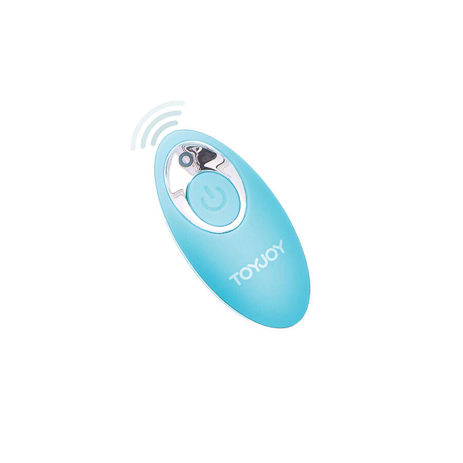 TOYJOY - HAPPINESS I'M ZO EGGCITED AFSTANDSBEDIENING VIBRATOR BLAUW