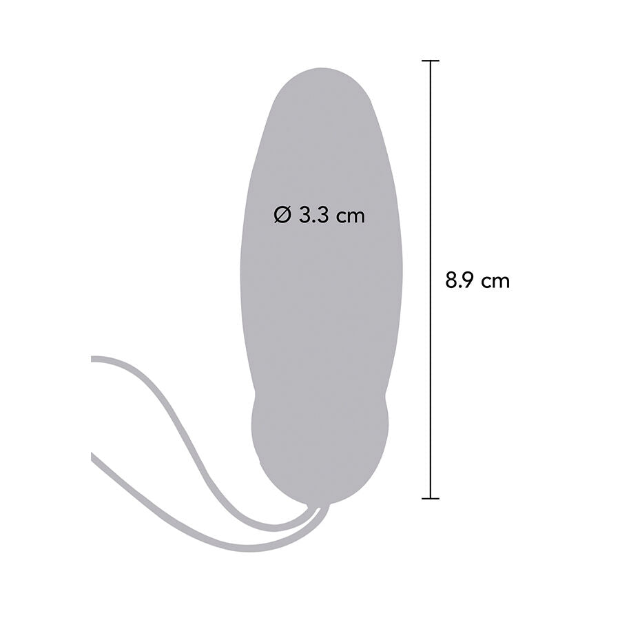 TOYJOY - HAPPINESS I'M ZO EGGCITED AFSTANDSBEDIENING VIBRATOR BLAUW