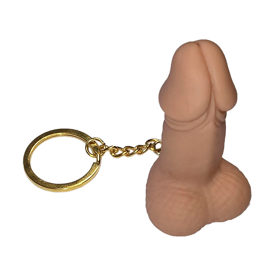 DIABLO PICANTE - FLUITSLEUTELHANGER IN DE VORM VAN EEN PENIS IN HUIDSKLEUR