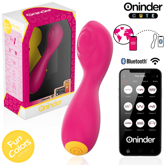 ONINDER CUTE - LOVE BUDDY MASTER G-SPOT VIBRATOR - GRATIS WERELDWIJDE APP