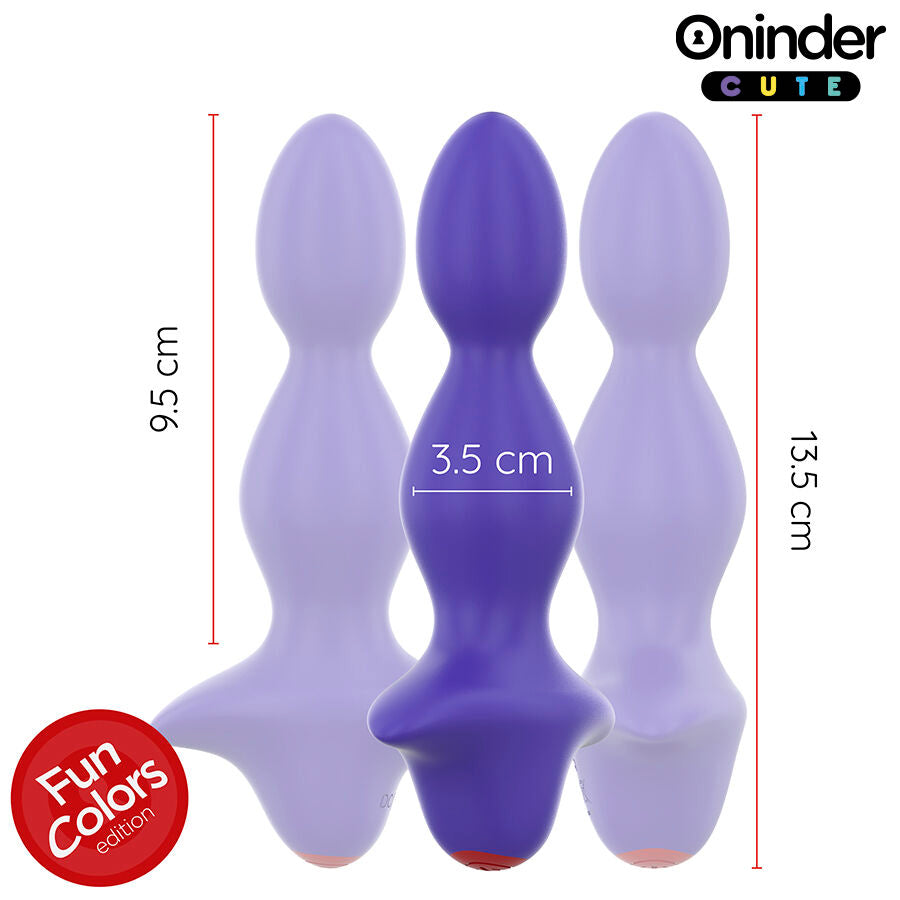 ONINDER CUTE - LOVE BUTT VIBRATING ANALPLUG DILATOR - WERELDWIJDE GRATIS APP